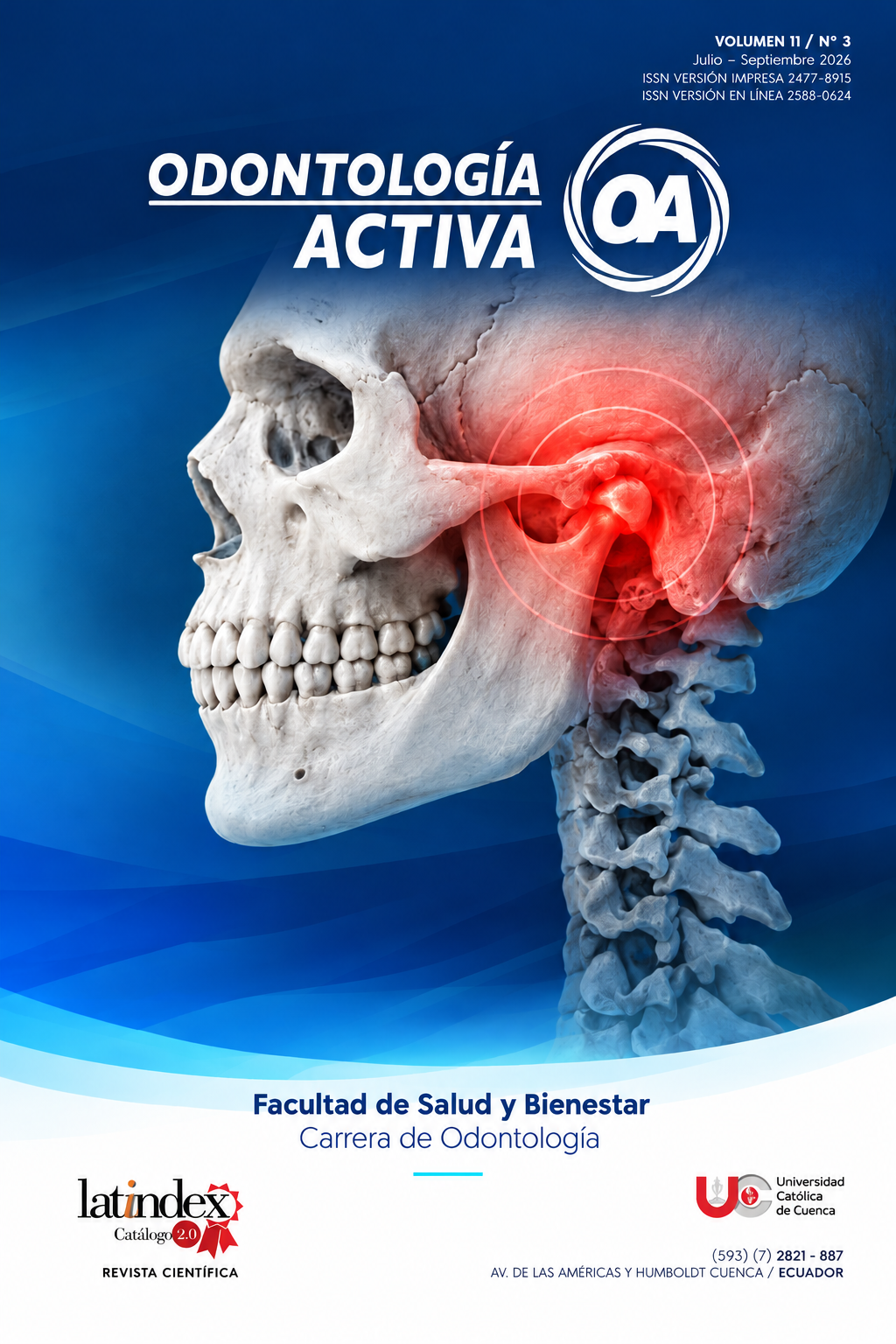 					Ver Vol. 11 Núm. 3 (2026): Revista Odontología Activa. Septiembre-Diciembre
				